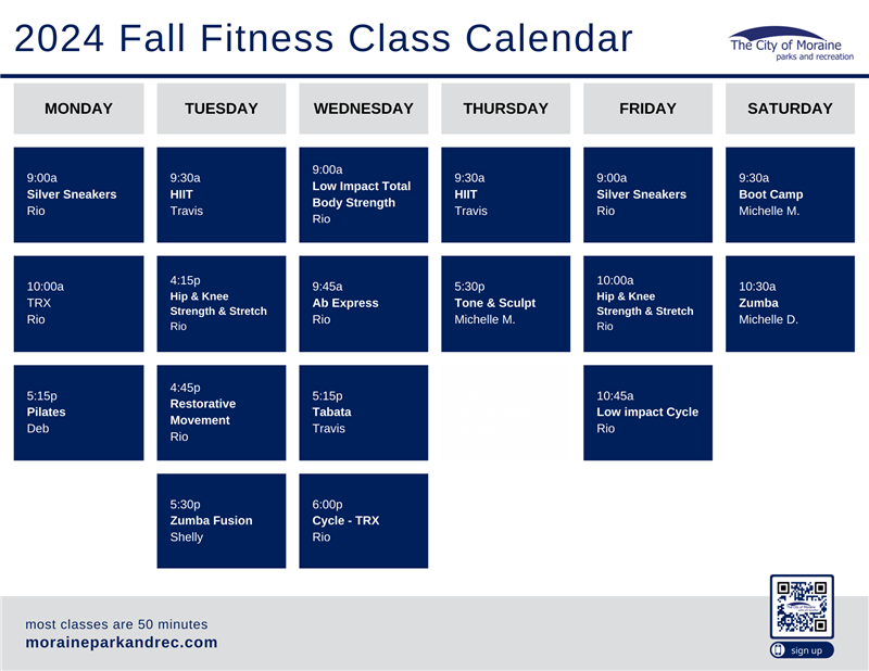 Fitness Calendar