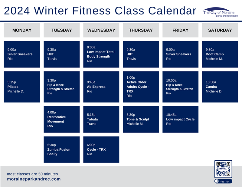 Fitness Calendar