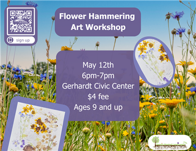 Flower Hammering Flyer