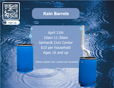 Rain Barrels Flyer
