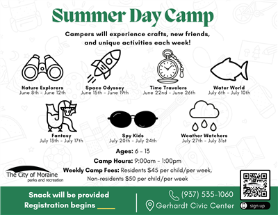 Summer Camp Flyer