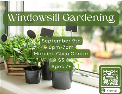 Windowsill Gardening flyer