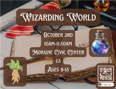 Wizarding World flyer